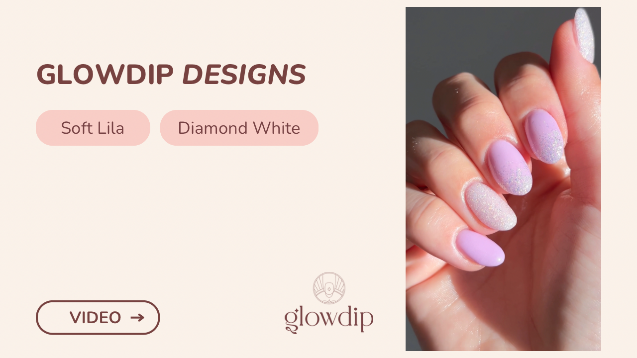 Soft Lila + Diamond White - A fit for royalty