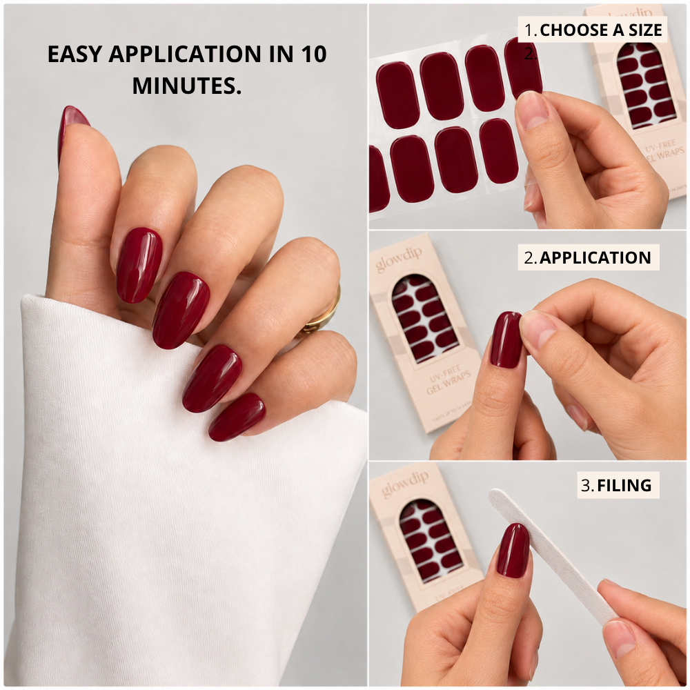 UV-Free Gel Wrap Bundle - 3+1 Free