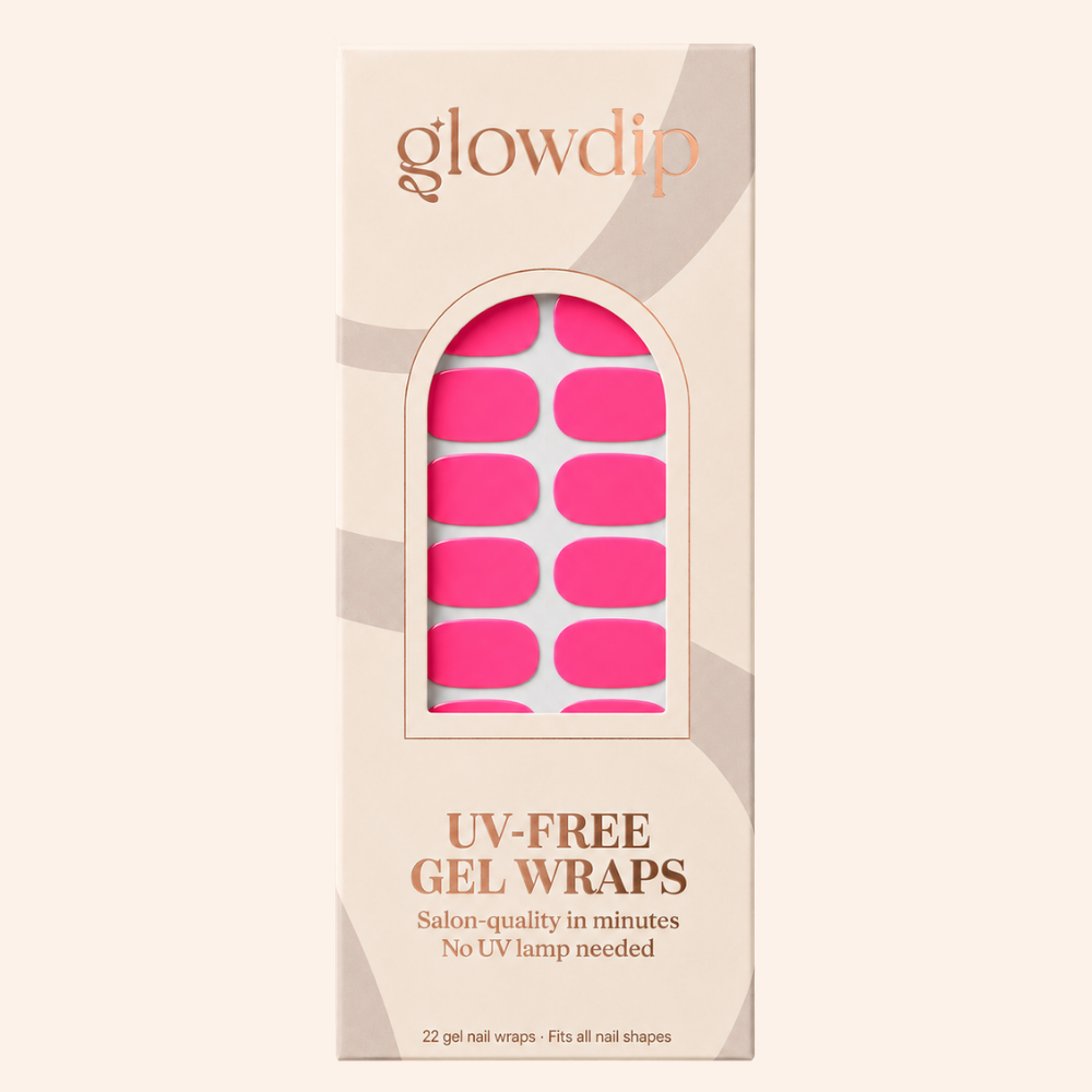 Candy Pink UV-Free Gel Wrap