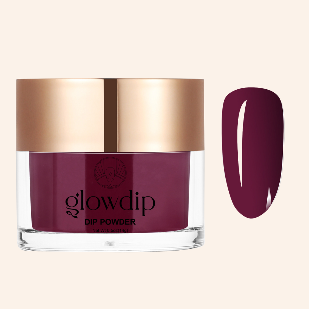 <tc>Dark Reddish Purple Dipping Powder
</tc>