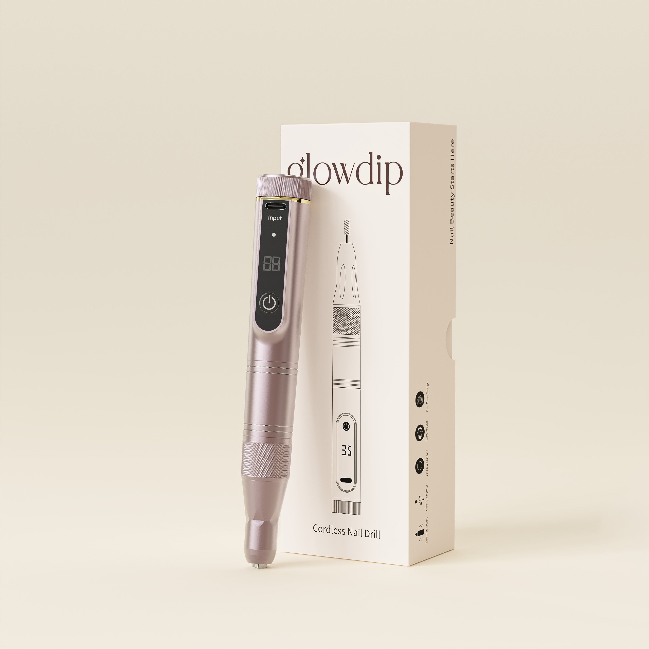 Nagelfeile PRO (inkl. Bits)