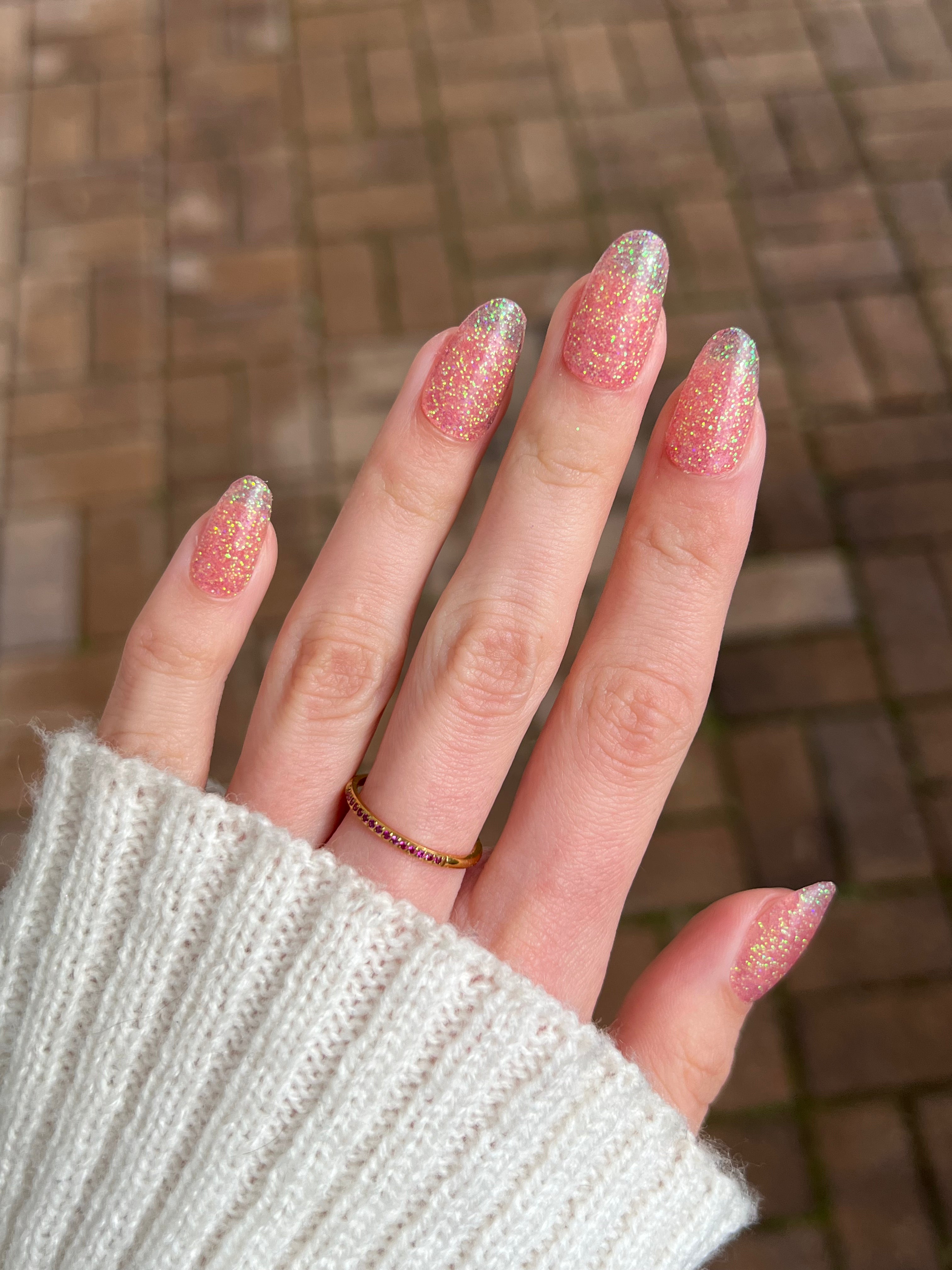 Rose Sparkle Dipping Powder