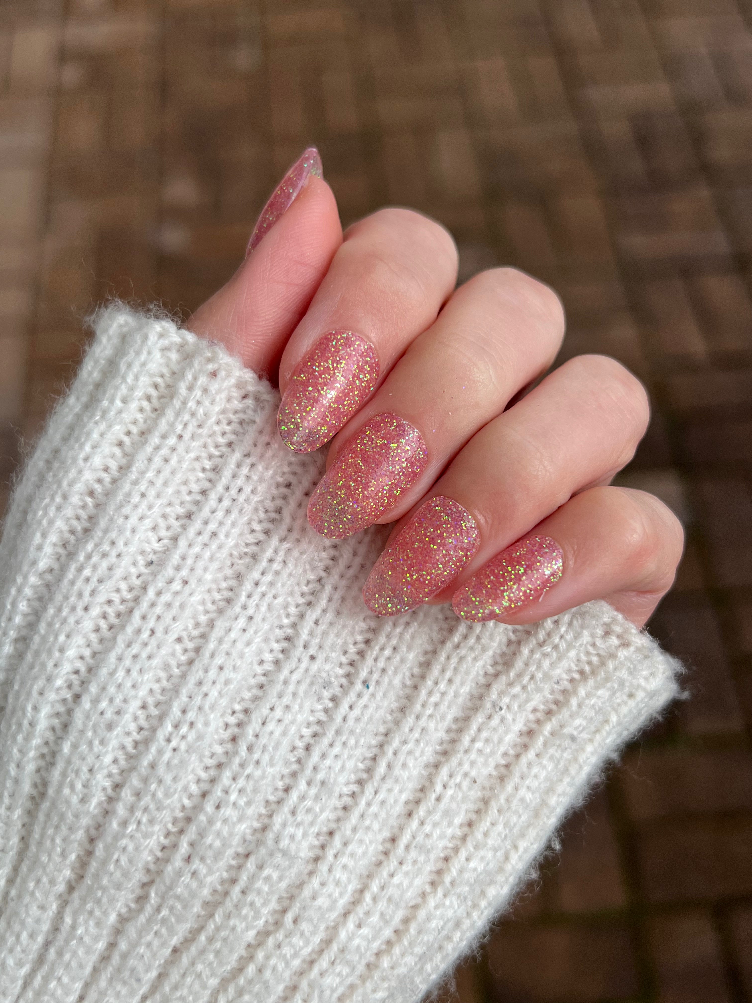 Rose Sparkle Dipping Powder