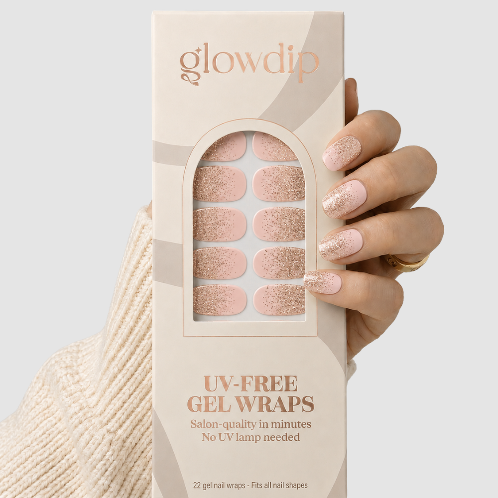 Sparkle Ombre UV-Free Gel Wrap