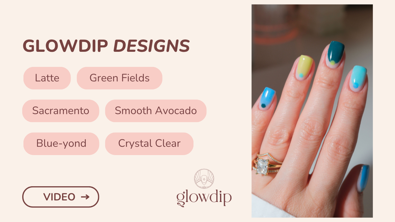 Latte + Green Fields + Sacramento + Smooth Avocado + Blue-yond + Crystal Clear