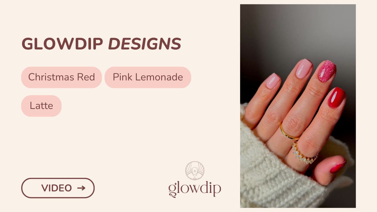 Christmas Red + Pink Lemonade + Latte - Frosted Rosé