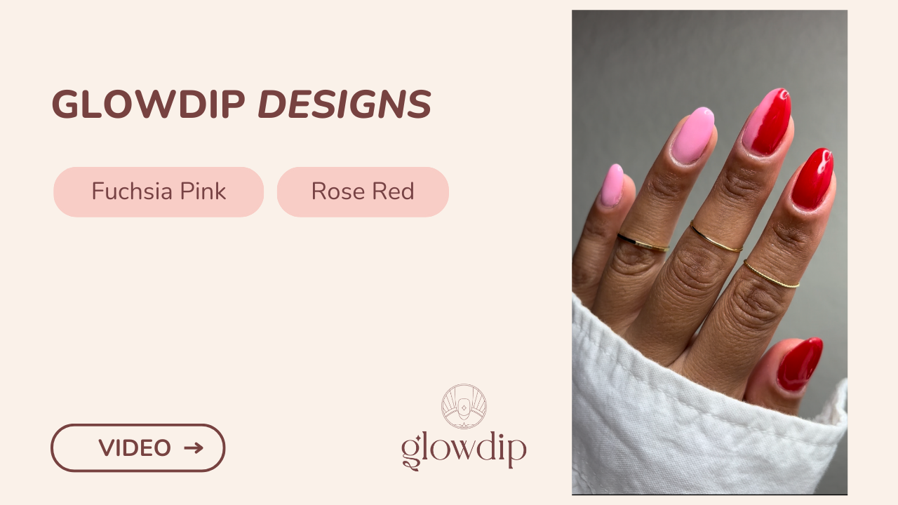 Fuchsia Pink + Rose Red - Cherry Cola