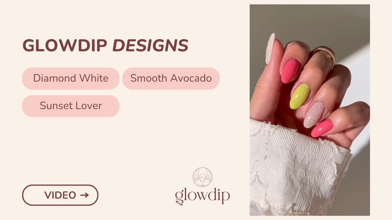 Diamond White + Smooth Avocado + Sunset Lover - Tropical paradise