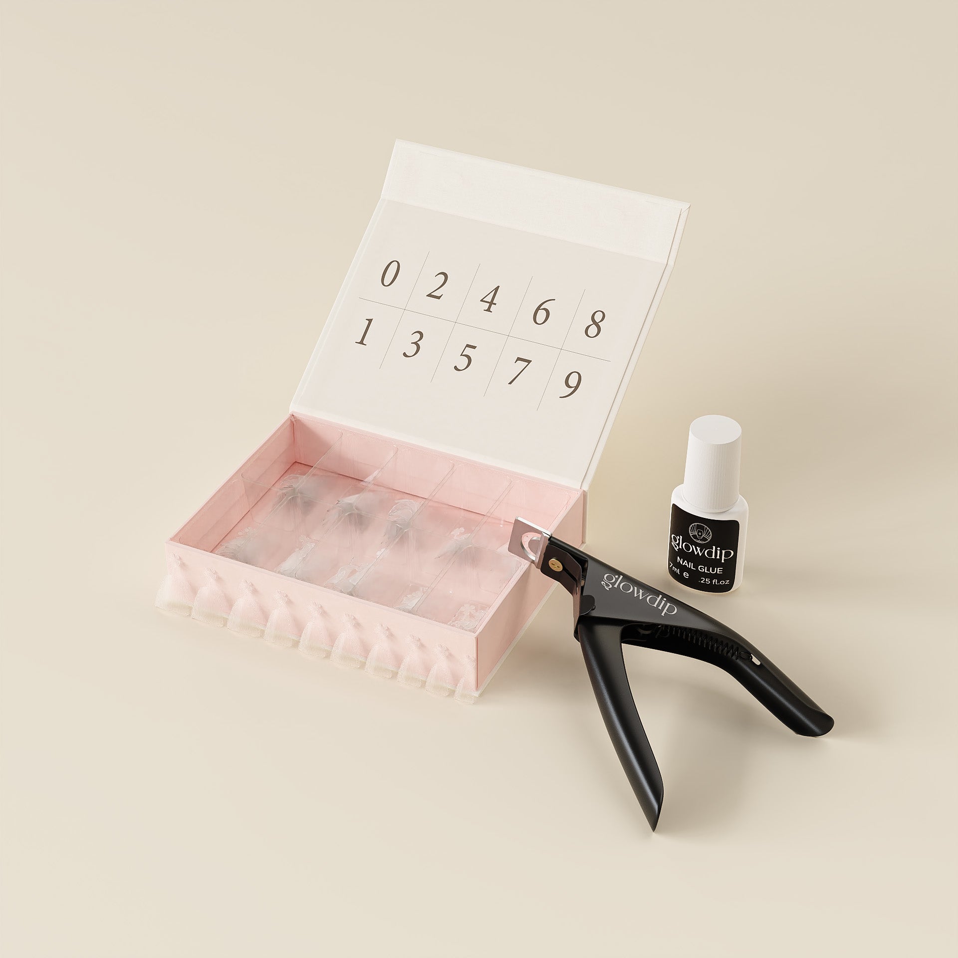 Fake Tips Set - Half Tips