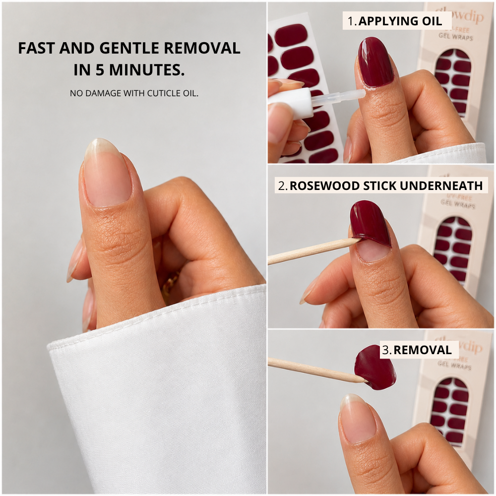 UV-Free Gel Wrap Bundle - 3+1 Free