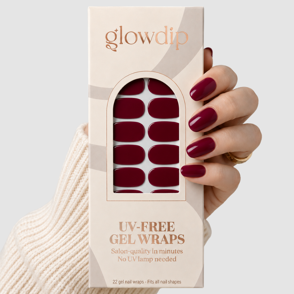 Bordeaux Nights UV-Free Gel Wrap