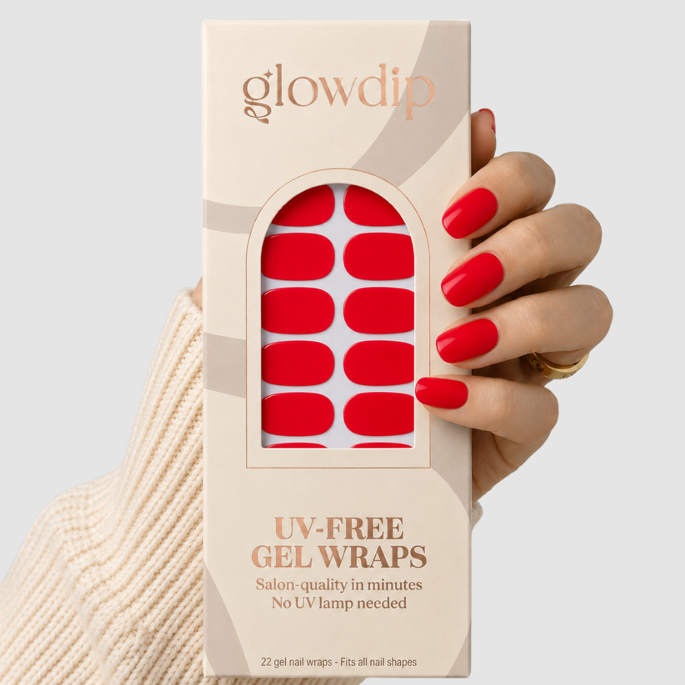 Classic Red UV-Free Gel Wrap