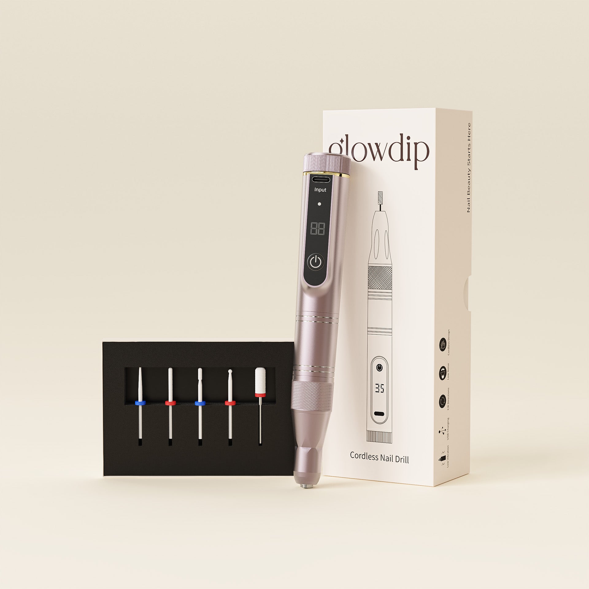 Nagelfeile PRO (inkl. Bits)