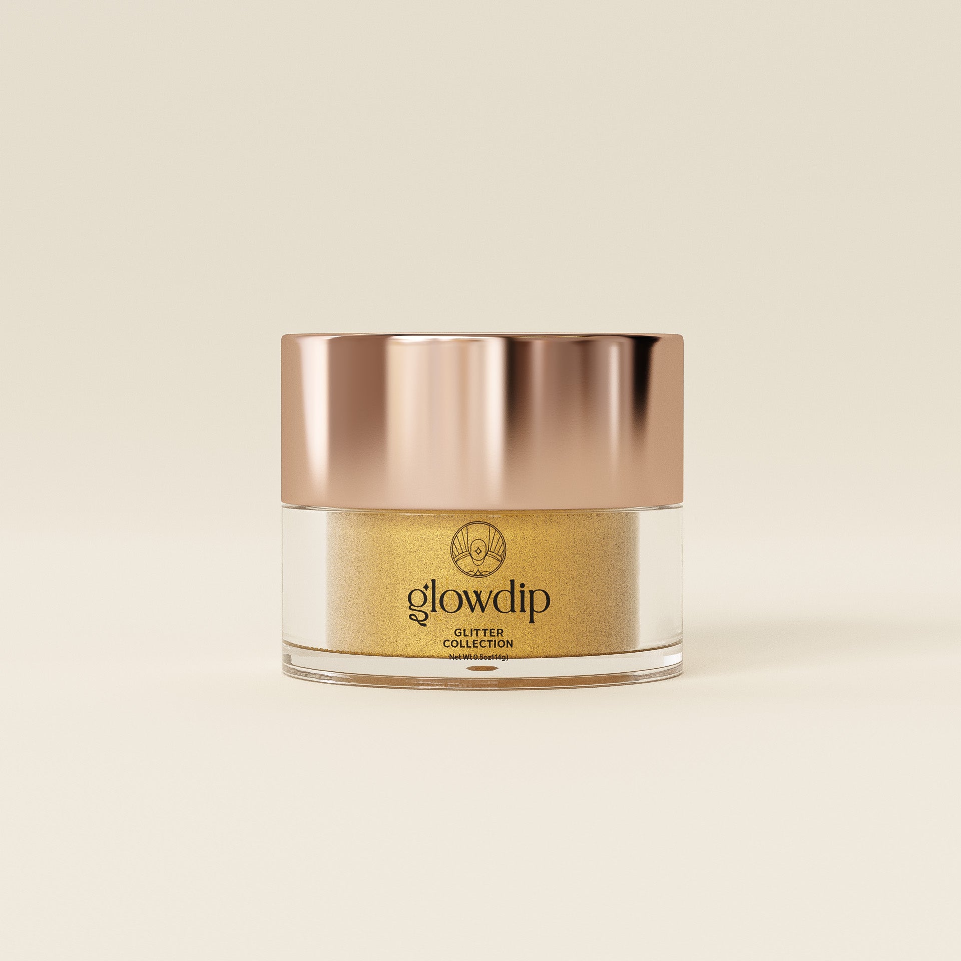 Goldglitzerpulver