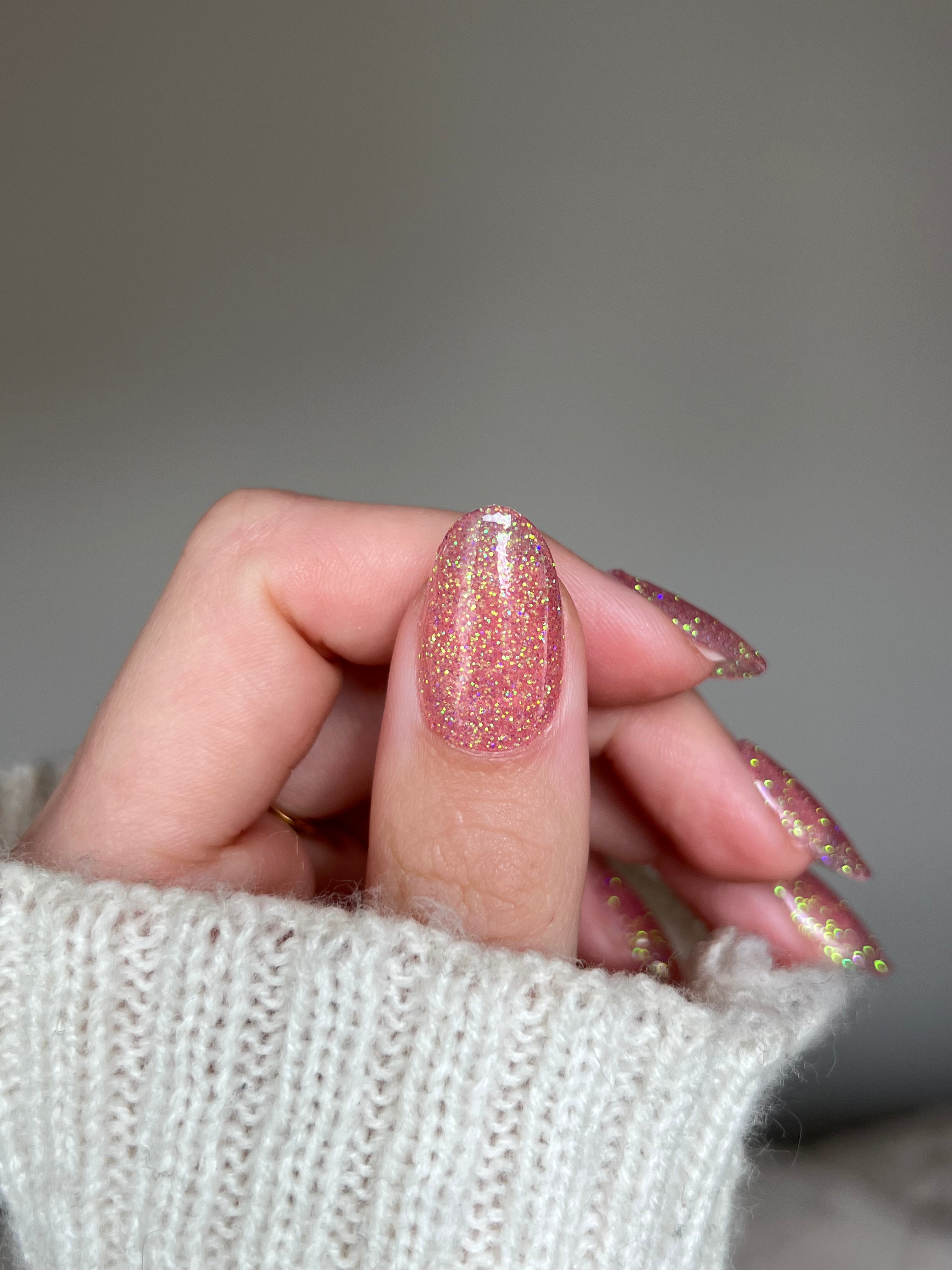 Rose Sparkle Dipping Powder